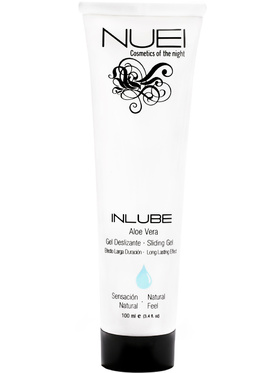 Nuei: Inlube Natural Feel, Aloe Vera Sliding Gel, 100 ml