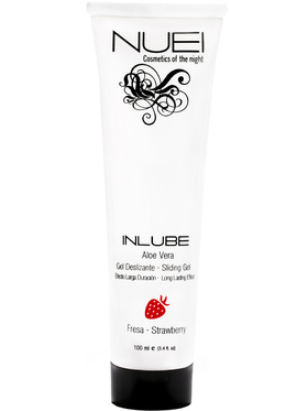 Nuei: Inlube Strawberry, Aloe Vera Sliding Gel, 100 ml