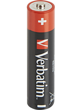 Verbatim Batterier: Premium, AAA (LR3), 1,5V, Alkaline, 10-pack