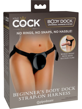King Cock Elite: Beginners Body Dock Strap-On Harness