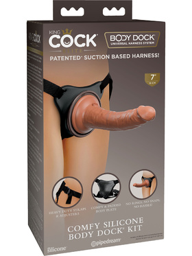 King Cock Elite: Comfy Silicone Body Dock Kit
