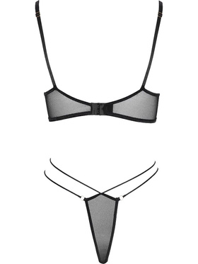 Cottelli Lingerie: Set BH & trosor, svart