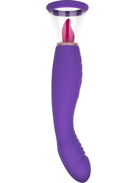 EasyToys: Pleasure Pump with G-Spot Vibrator, lila