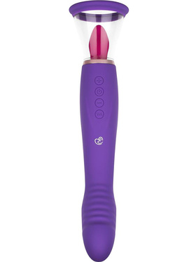 EasyToys: Pleasure Pump with G-Spot Vibrator, lila