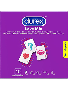 Durex: Love Mix Condoms, 40-pack