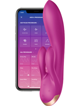 Satisfyer Connect: Double Flex Vibrator, lila