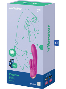 Satisfyer Connect: Double Flex Vibrator, lila