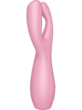 Satisfyer: Threesome 3 Vibrator, rosa