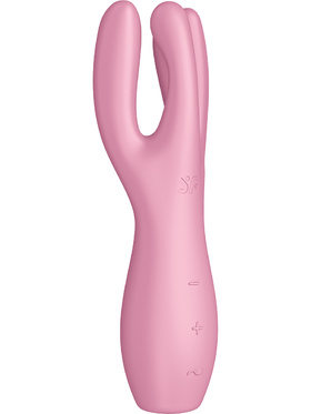 Satisfyer: Threesome 3 Vibrator, rosa