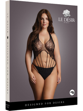 Le Désir: Strappy Lace Teddy, One Size Plus