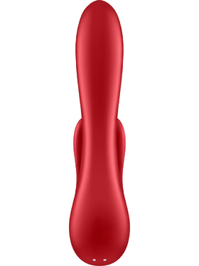 Satisfyer Connect: Double Flex Vibrator, röd