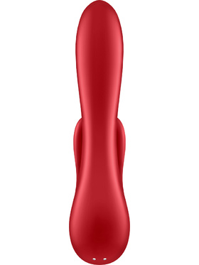 Satisfyer Connect: Double Flex Vibrator, röd