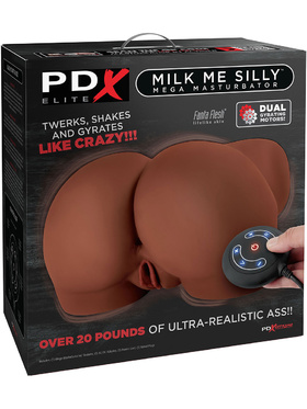 Pipedream PDX Elite: Milk Me Silly, Mega Masturbator, mörk