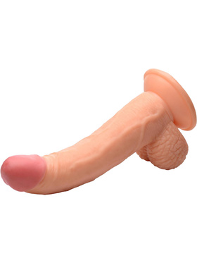 Pop Peckers: Poppin Dildo 19 cm, ljus