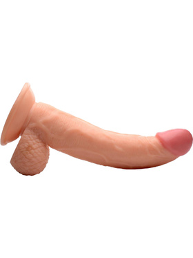 Pop Peckers: Poppin Dildo 19 cm, ljus