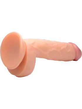 Pop Peckers: Poppin Dildo, 21 cm, ljus