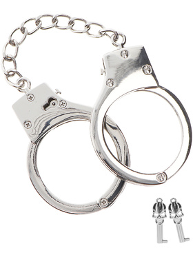 Taboom: Silver Plated BDSM Handcuffs