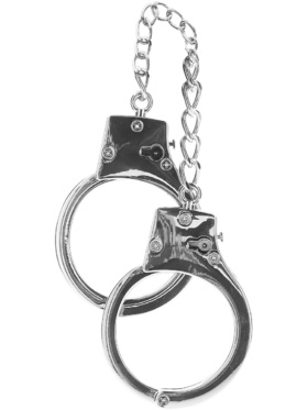 Taboom: Silver Plated BDSM Handcuffs