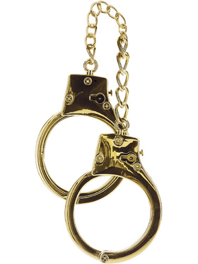Taboom: Gold Plated BDSM Handcuffs