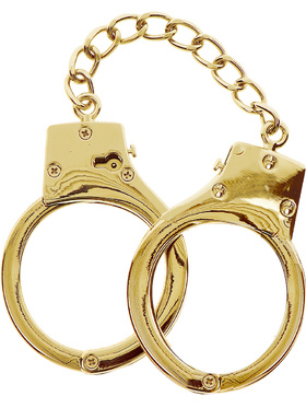 Taboom: Gold Plated BDSM Handcuffs