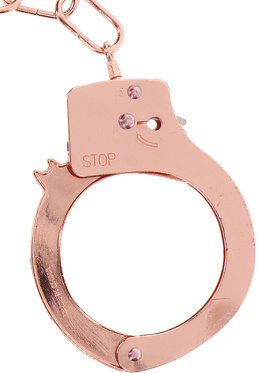 Toy Joy: Metal Fun Cuffs, roséguld