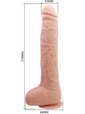 Beautiful Dick: Realistisk Dildo med Sugpropp, 27 cm