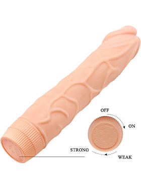 Barbara Bob: Realistisk Multi-Speed Vibrator, 22.5 cm