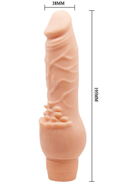 Barbara Clark: Realistisk Multi-Speed Vibrator, 19.5 cm