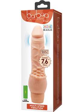 Barbara Clark: Realistisk Multi-Speed Vibrator, 19.5 cm