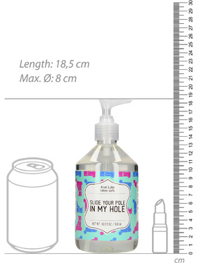 S-Line: Anal Lube, Slide Your Pole In My Hole, 500 ml