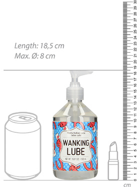 S-Line: Masturbation Lube, Wanking Lube, 500 ml