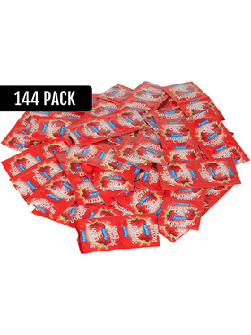 Pasante Strawberry Taste: Kondomer, 144-pack