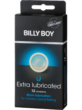 Billy Boy: Extra Lubricated, Kondomer, 12-pack