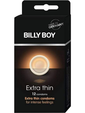 Billy Boy: Extra Thin, Kondomer, 12-pack
