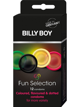 Billy Boy: Fun Selection, Kondomer, 12-pack