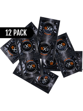 EXS Black Latex: Kondomer, 12-pack