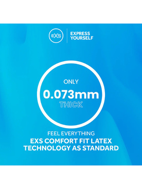 EXS Black Latex: Kondomer, 100-pack