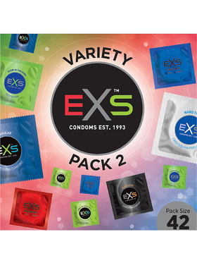 EXS Variety Pack 2: Kondomer, 42-pack