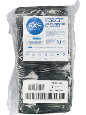 EXS Snug Fit: Kondomer, 100-pack