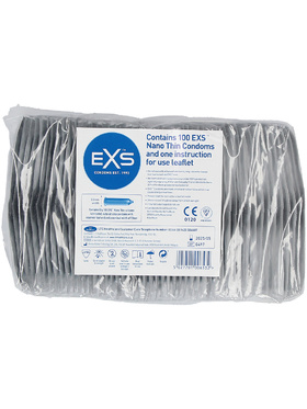 EXS Nano Thin: Kondomer, 100-pack
