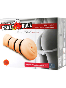 Crazy Bull: Rossi Flesh, Vagina Masturbator with Rings