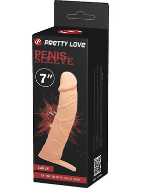 Pretty Love: Penis Sleeve Extension, 18 cm