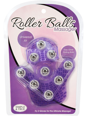 Simple & True: Roller Balls Massager, lila