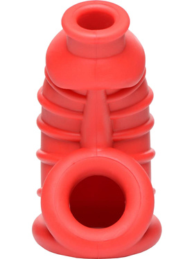 XR Master Series: Red Chamber, Silicone Chastity Cage