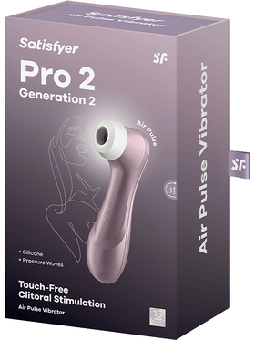 Satisfyer: Pro 2 Generation 2, Air Pulse Stimulator, lila