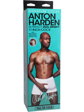 Signature Cocks: Anton Harden Cock with Suction Cup, 29 cm