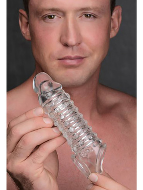 Size Matters: Penis Enhancer Sleeve + 4 cm, transparent