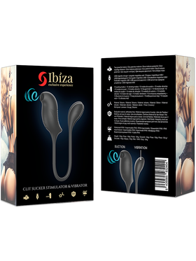 Ibiza: Clit Sucker Stimulator & Vibrator