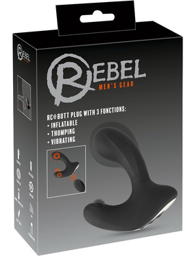 Rebel: RC Butt Plug with 3 functions