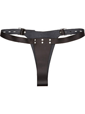 Rimba: Male Chastity Belt with Padlocks and Birdcage